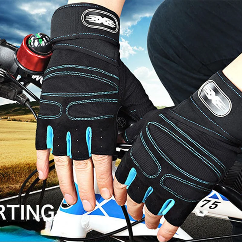 Top Trends: Gloves Weight Exercises Half Finger Lifting Gloves Body Building Training Sport Gym Fitness Gloves For Men Women Shoppable Styles - Image 5