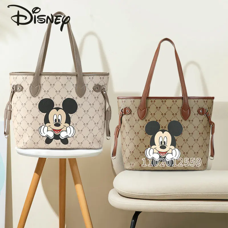 Top Trends: Disney Mickey Original New Diaper Bag Handbag Luxury Brand Baby Diaper Bag Cartoon Fashion Women's Handbag Large Capacity Shoppable Styles