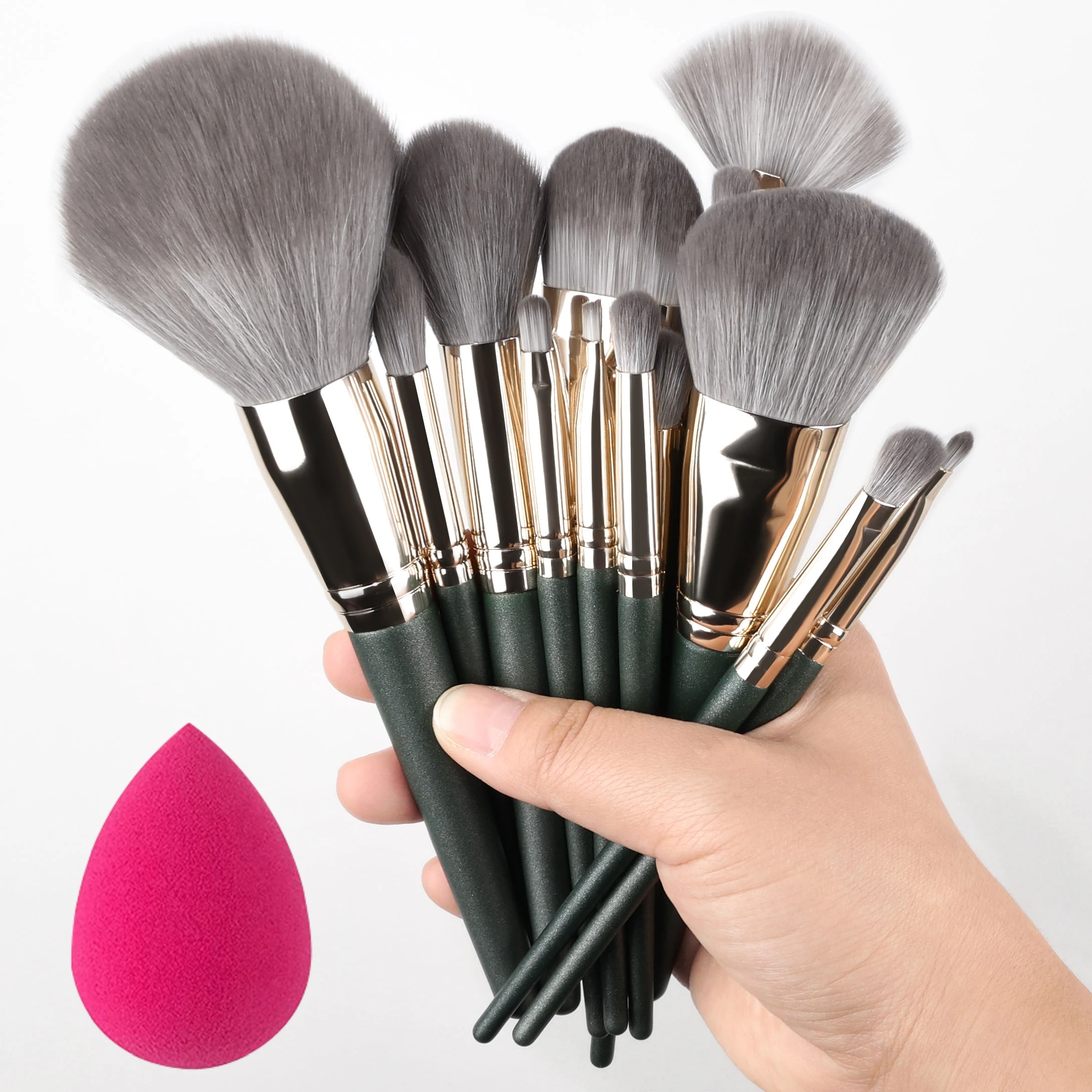 Top Trends: 10-20Pcs Makeup Brushes Set Soft Detail Loose Powder Eye Shadow Highlighter Foundation Concealer Blush Contour Women Makeup Tool Shoppable Styles