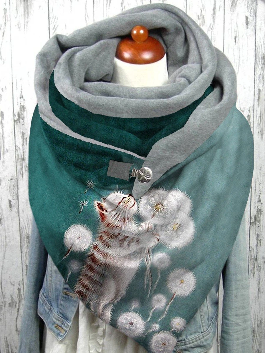 Top Trends: The Cat And Dandelion Casual Scarf And Shawl For Women Shoppable Styles