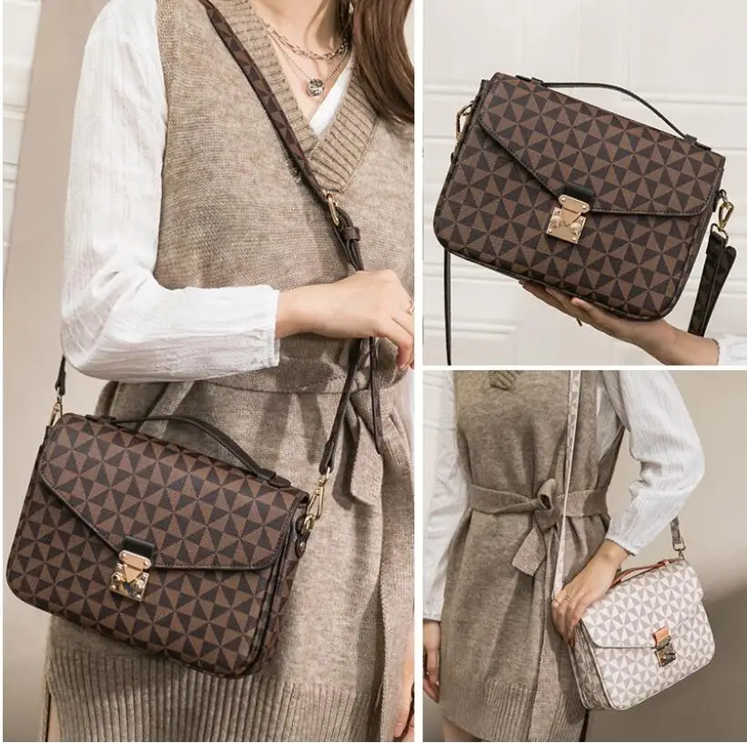 Top Trends: New Luxury Brand Women&#039;s Messenger Bag Vintage Leather Shoulder Bag Fashion Crossbody Bag Business Small Women&#039;s Handbag Shoppable Styles