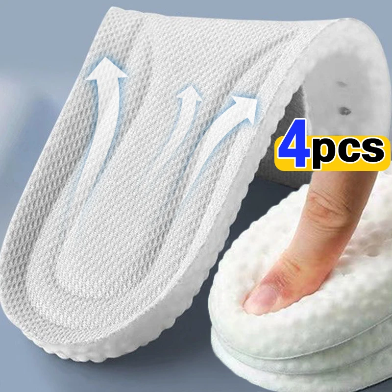 Top Trends: High-elasticity Shock Insoles Women Memory Foam Massage Sports Arch Support Shoe Pads Unisex Orthopedic Inserts Cushion Shoppable Styles