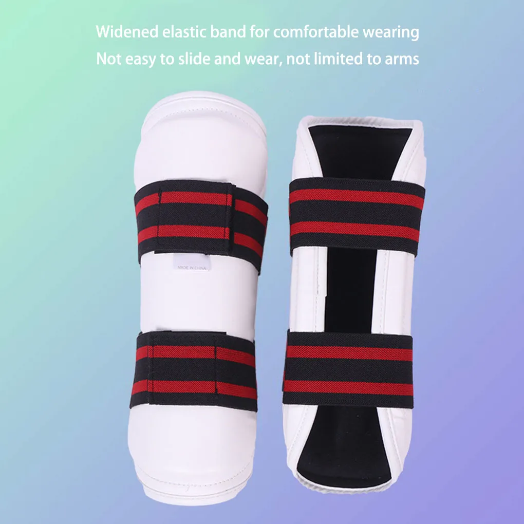 Top Trends: Taekwondo Protective Gear Full Set Professional Arm Leg Brace Adult Child Sport Ware Support Elastic Band Karate Protector Shoppable Styles