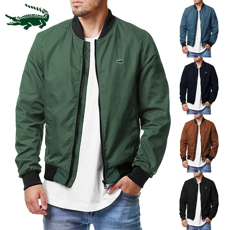 Top Trends: 2023 High Quality Men&#039;s New Casual Sports Collar Jacket Spring And Autumn Sportswear Zippered Jacket S-5XL Shoppable Styles