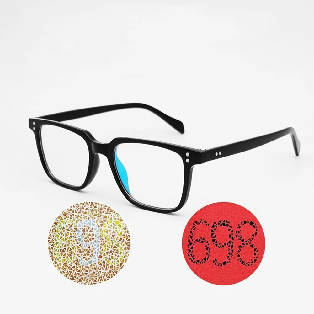 Top Trends: Glasses For People With Red-green Colorblindness Daltonism And Color Weakness Plastic Half Frame Two-sided Coating Lenses Shoppable Styles - Image 2