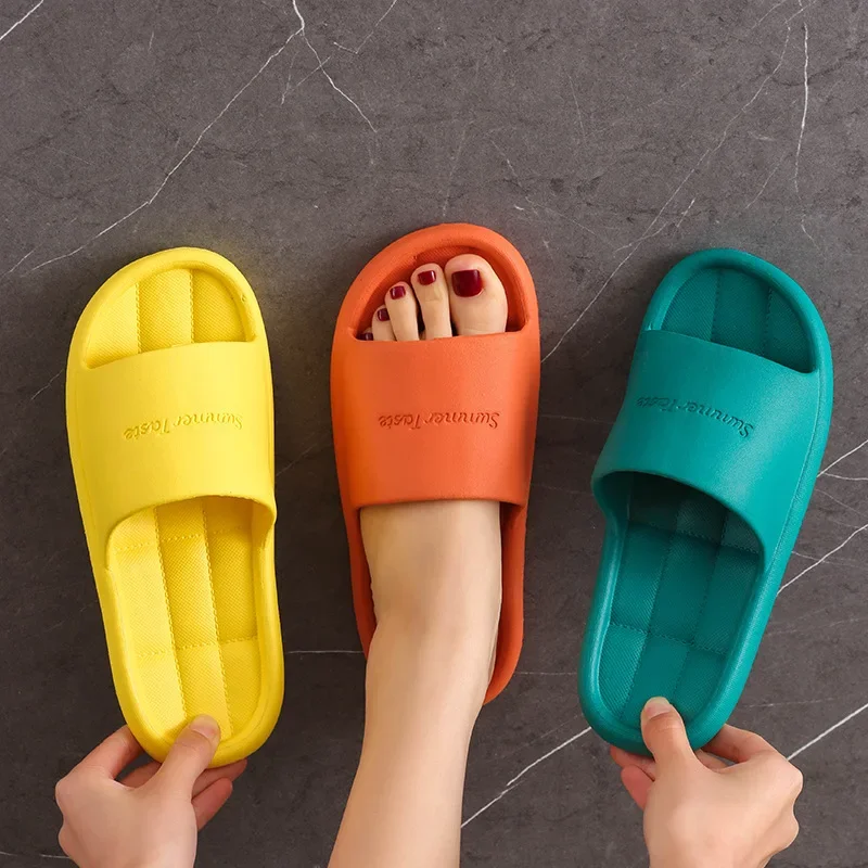 Top Trends: Home Sandals And Slippers For Men And Women Summer Indoor Bathroom Bath Non-slip Slippers Shoppable Styles