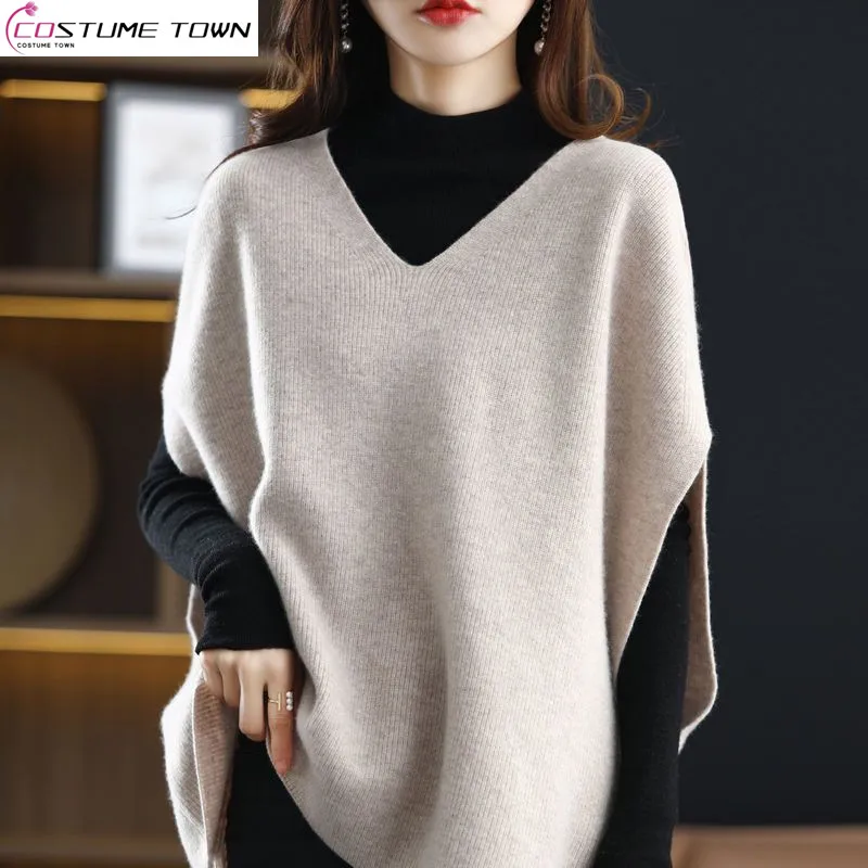 Top Trends: Loose Knit Vest Women&#039;s Autumn And Winter 2023 Korean Version Of New V-neck Foreign Style Sleeveless Vest Camisole Top Shoppable Styles