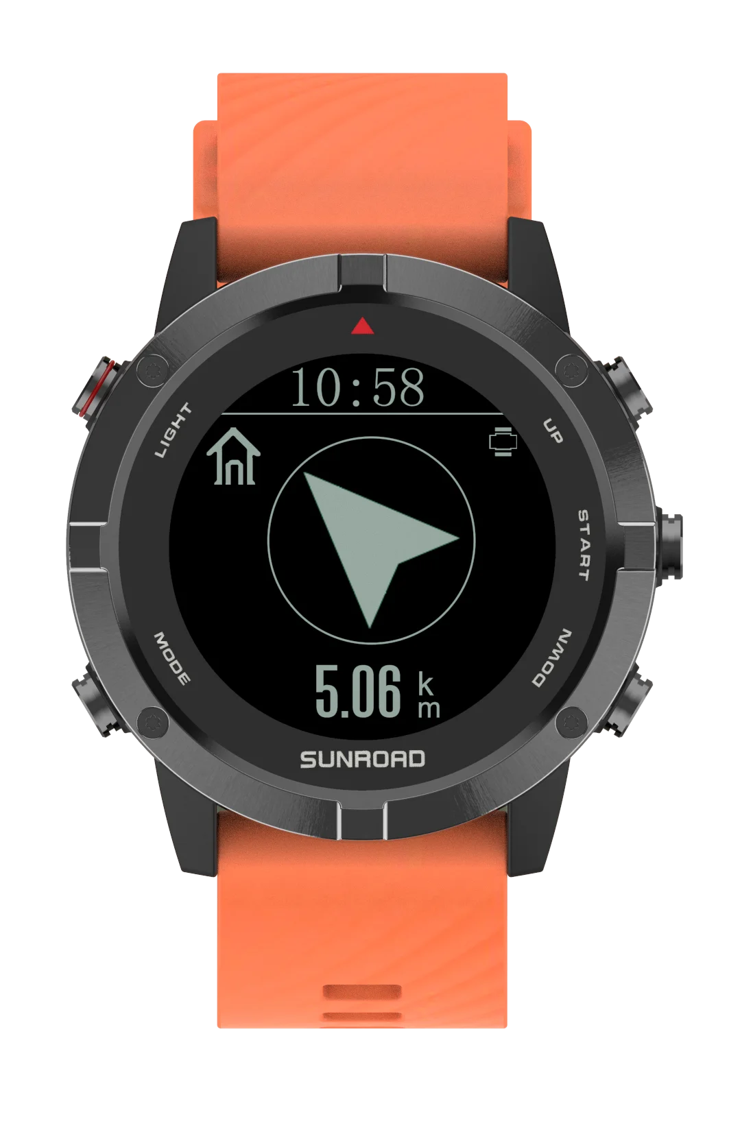 Top Trends: SUNROAD New FR934 GPS Outdoor Compass Watch Cross-country Riding Mountaineering Track Hard APP Download Play Store For Andriod Shoppable Styles