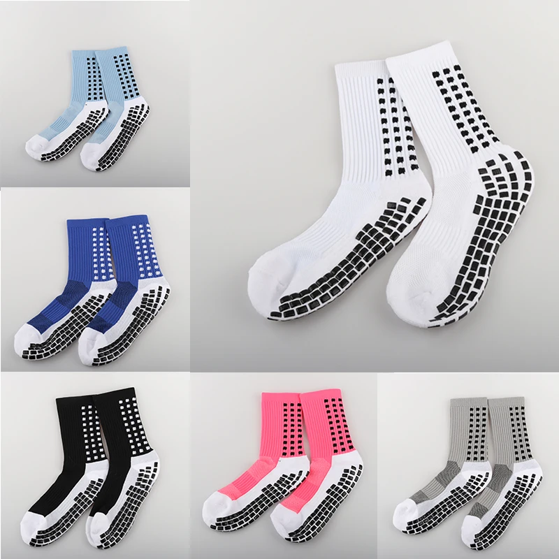 Top Trends: New ANTI SLIP Football Socks Mid Calf Non Slip Soccer Cycling Sports Socks Mens 39-48 Shoppable Styles