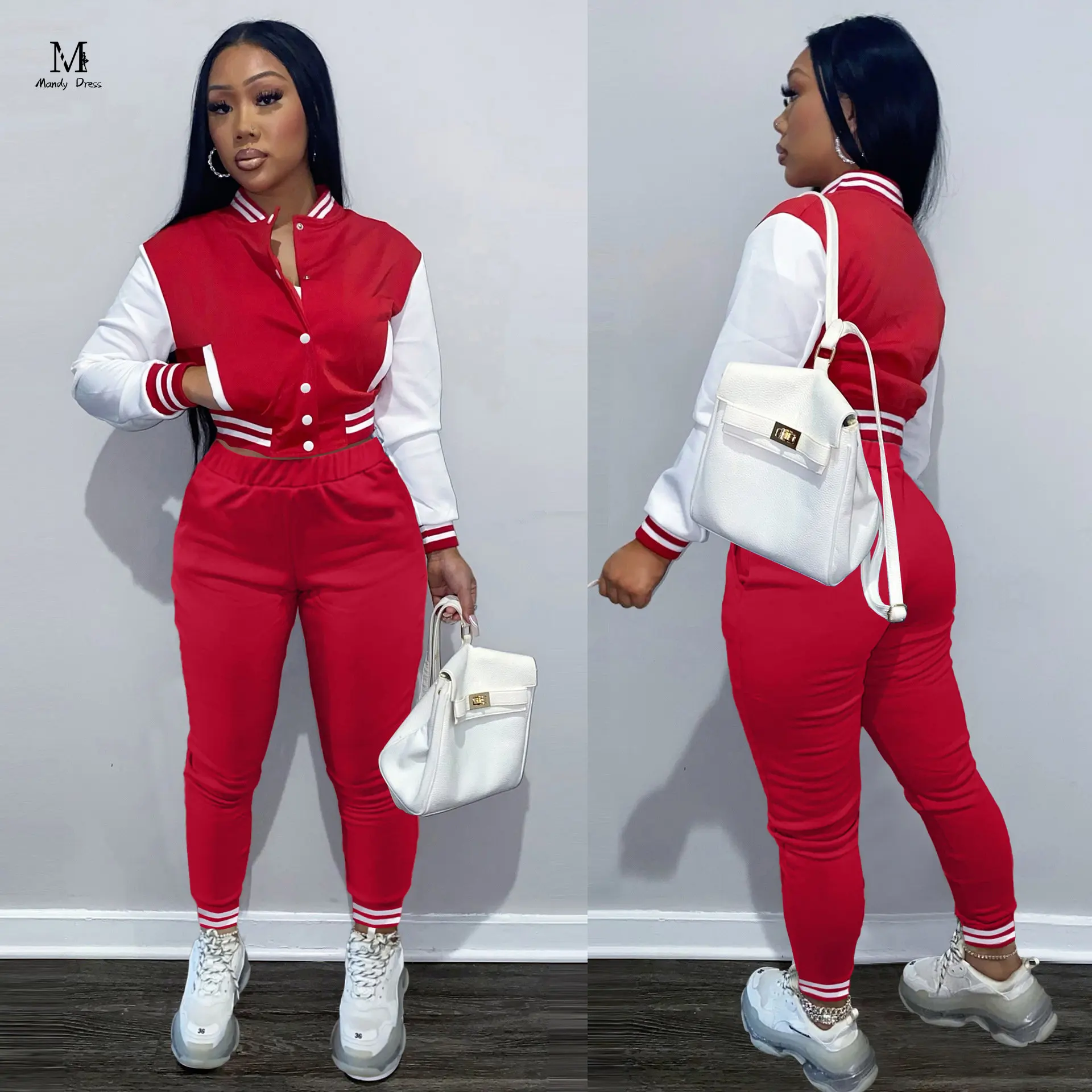 Top Trends: XS - XXL Two Piece Sets Women Outfits Baseball Uniform Tracksuit Fall Winter Ladies Clothing 2 Pcs Sweatsuits Streetwear Y2K Shoppable Styles