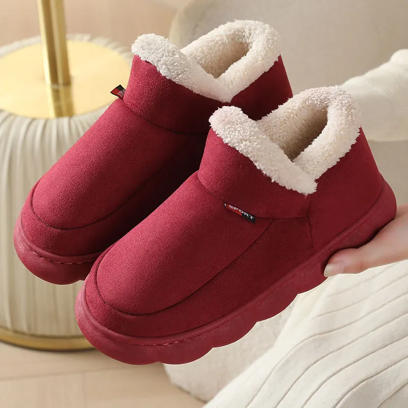 Top Trends: Bebealy Winter Fur Shoes For Women Classic Unisex Fluffy House Shoes With Padded Slippers For Men Indoor Outdoor Women Slippers Shoppable Styles