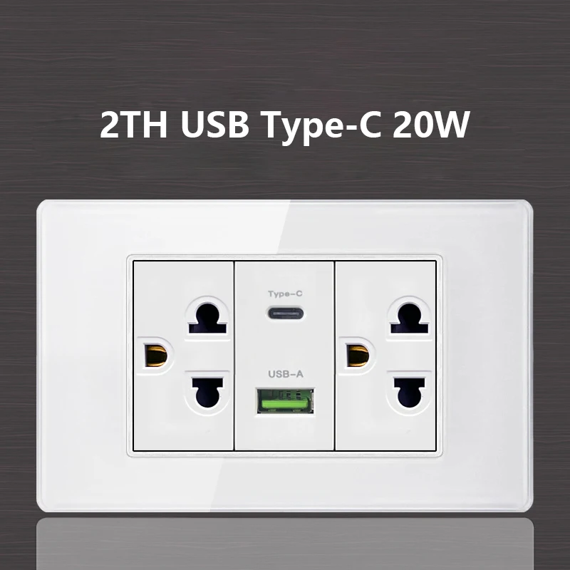 C 20W, EUA Brasil Plug Tailandês, Parede