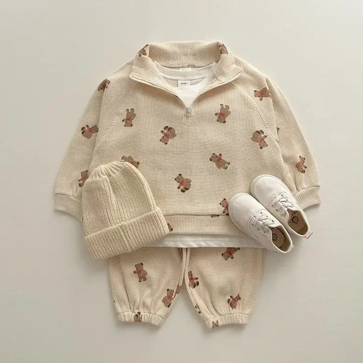 Top Trends: 2023 Spring Toddler Baby Girls Boys Clothes Sets Rainbow Long Sleeve Pullover Tops Pants Casual 2PCS Outfit Kids Clothing Shoppable Styles