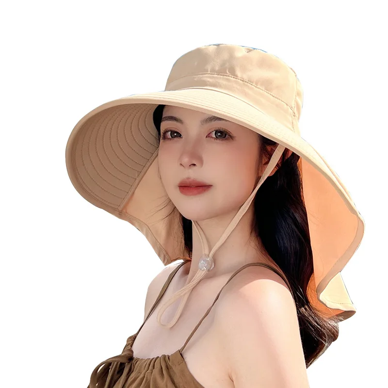 Top Trends: Outdoor Sun Bucket Hat For Women Girls With 50+ UPF Protection Safari Cap Wide Brim Fishing Hat With Neck Flap Model 8112 Shoppable Styles