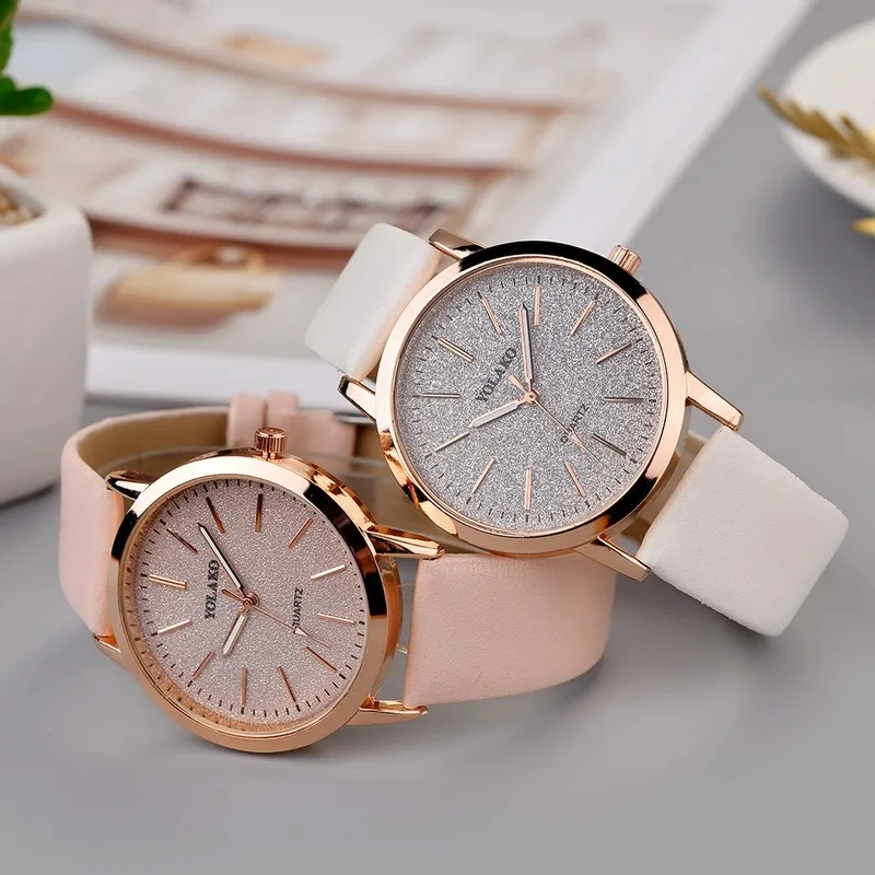 Top Trends: Full Sky Star Women's Watches Brand Luxury Fashion Ladies Watch Leather Watch Women Female Quartz Wristwatches Montre Femme Shoppable Styles