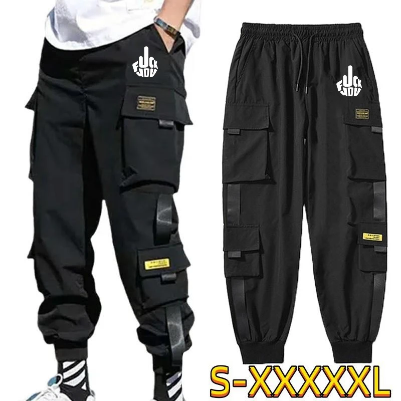 Top Trends: New Cargo Pants Men Streetwear Hip Hop Pants Mens Joggers Pants Casual Harem Trousers Basketball Sweatpant Shoppable Styles