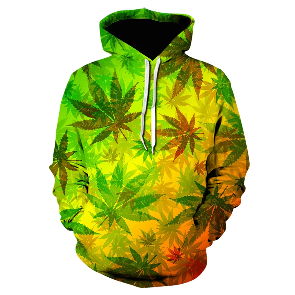 Top Trends: 2022 Weed Men Women Hoodies Sweatshirts Sunflower Pattern Printed Pullover Fashion Oversized Hoodies Shoppable Styles