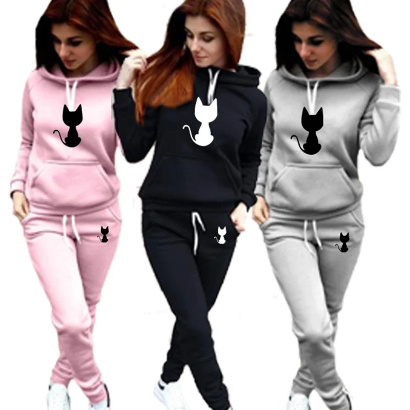 Top Trends: New Womens Tracksuits Fashion Sets Outfits Jogging Suits Sports Wear Fashion Hoodie Set Trending Track Suits Shoppable Styles