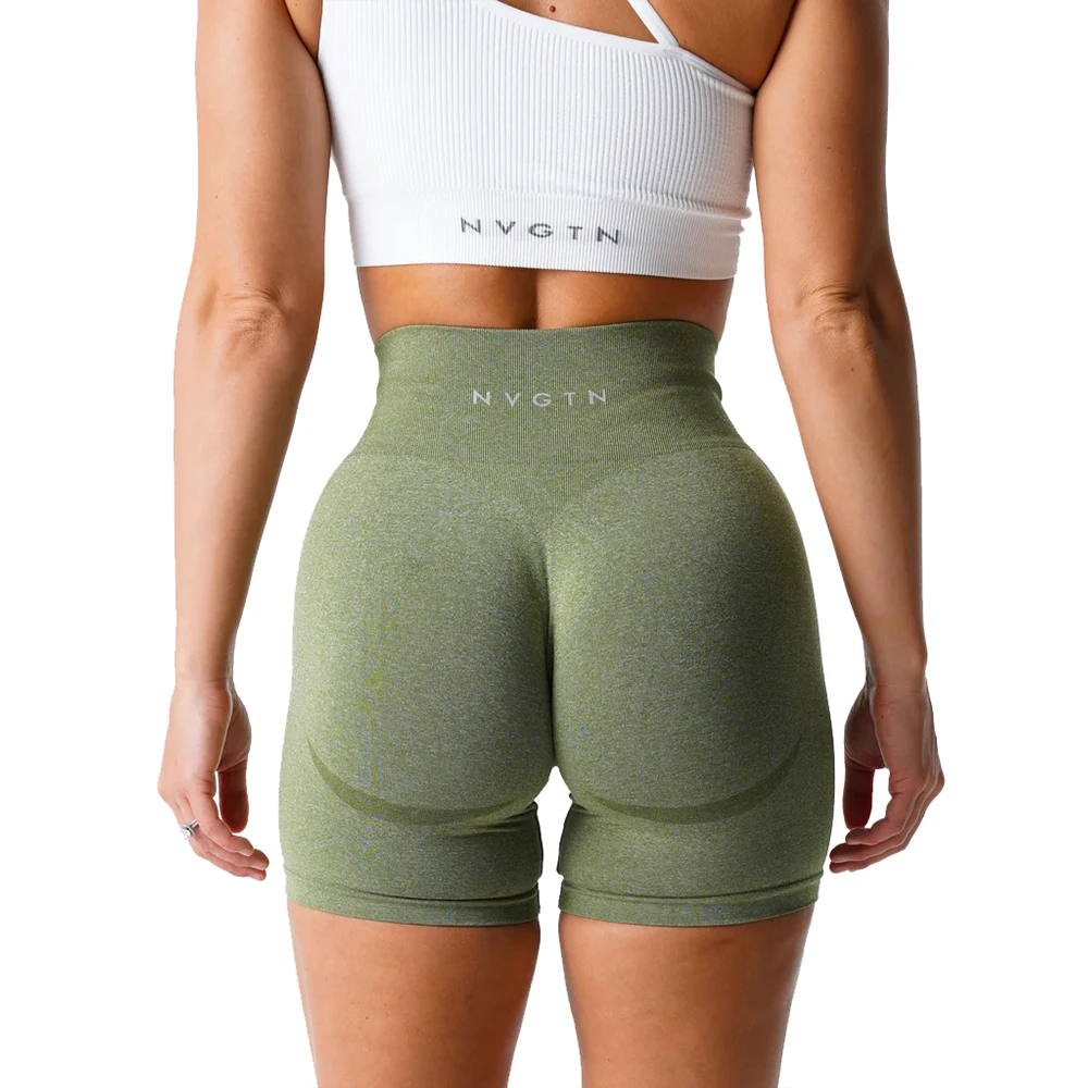 Top Trends: NVGTN Seamless Shorts Women Seamless Scrunch Workout Shorts High Waisted Booty Lifting Gym Yoga Shorts Shoppable Styles