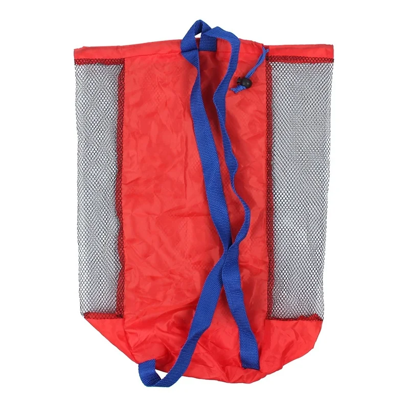 Top Trends: Portable Beach Bag Foldable Mesh Swimming Bag For Children Beach Toys Basket Storage Bag Kids Outdoor Children Swimming Dry Sack Shoppable Styles - Image 6