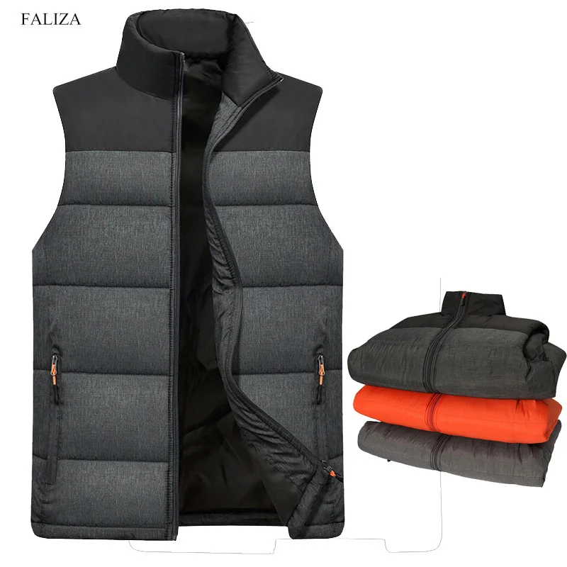 Top Trends: Mens Vest Jackets Sleeveless Casual Autumn Winter Men&#039;s Warm Vest 5xl Homme Thicken Coat Waistcoat Chalecos Para Hombre MVT01 Shoppable Styles