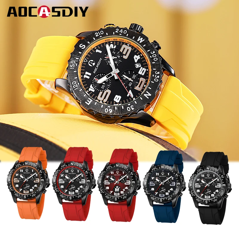 Top Trends: Quartz Wristwatch Men&#039;s Watches ENDURANCE Wristwatch Casual Men Watch Luxury Waterproof Luminous Chronograph Date Reloj Hombre Shoppable Styles