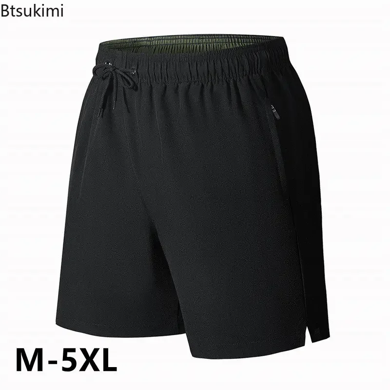 Top Trends: Summer Men's Training Shorts Sports Quick-drying Running Fitness Beach Basketball Casual Ice Silk Thin Breathable Shorts M-5XL Shoppable Styles