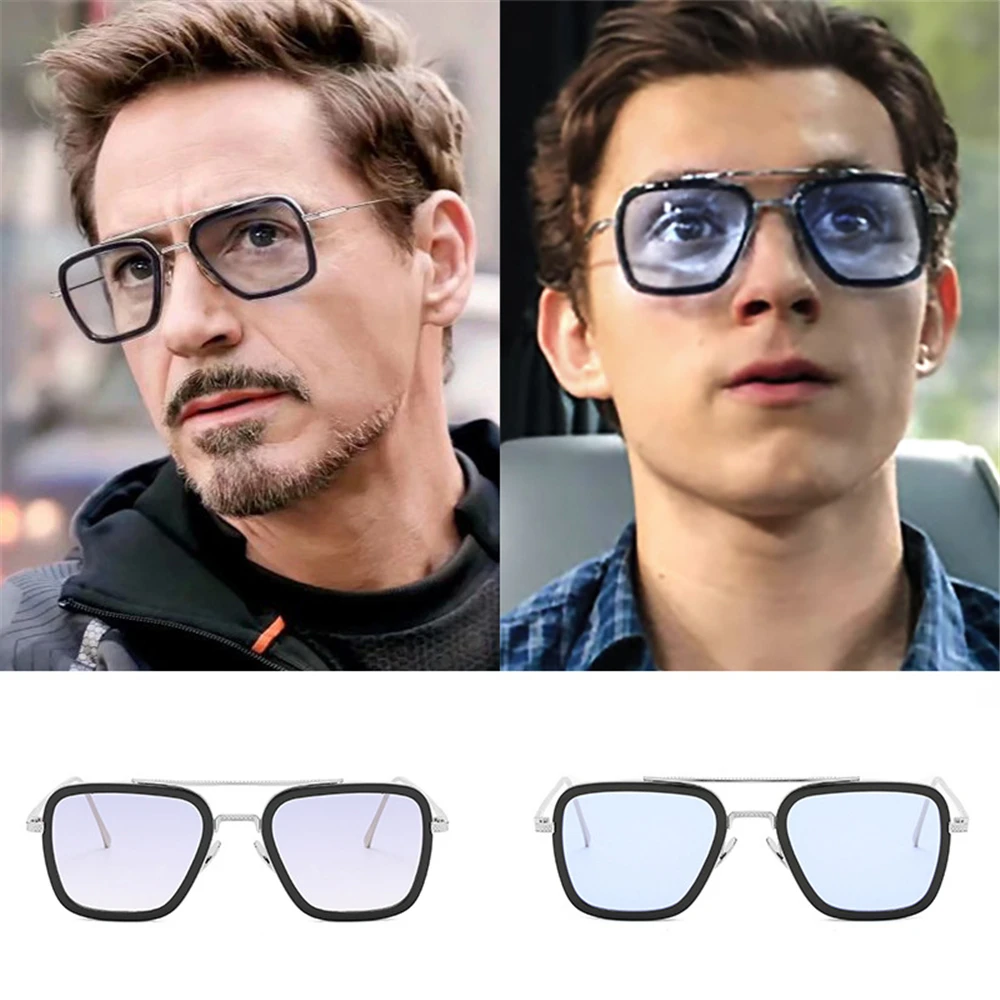 Top Trends: Superhero Iron Man Spider Man Spiderman Cosplay Glasses Adult Unisex Sunglasses Eyewear Steampunk Sun Male Goggles Prop Shoppable Styles