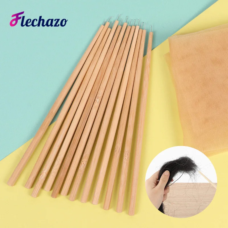 Top Trends: Ventilating Needle For Lace Wigs Professional Wig Making Kits Long Wig Needle Holder And Needle Together Shoppable Styles