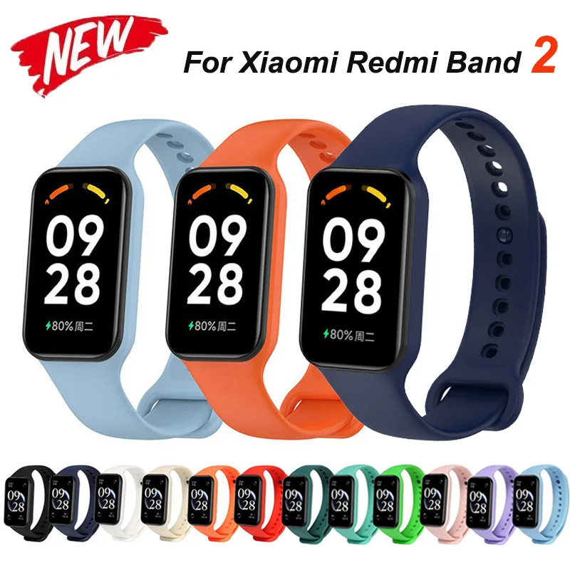 Top Trends: For Xiaomi Redmi Band 2 Bracelet Silicone Strap For Redmi Smart Band 2 Replacement Watchband Wrist Strap Correa Accessories Shoppable Styles