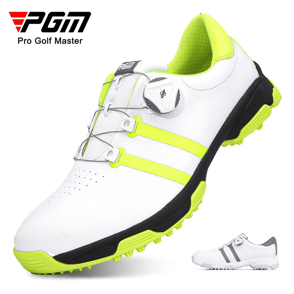 Top Trends: PGM Men Golf Shoes Knob Shoelaces Anti-side Slip Waterproof Men&#039;s Sports Shoes Shoppable Styles