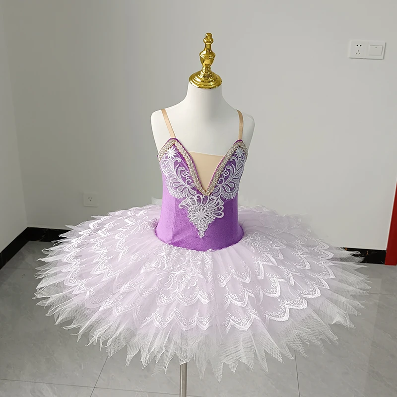 Top Trends: New Purple Ballet Tutu Kids Girls Adults Women Ballet Dance Costumes Ballerina Adults Professional Ballet Tutu Dress Women Girls Shoppable Styles - Image 2