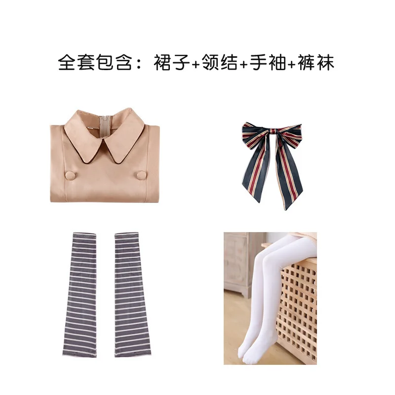 Top Trends: M3gan Cosplay Costume Megan Dress Ai Doll Robots Skirt Top Socks Horrible Movie Coat Women Children Cos Suits Outfit Girls Shoppable Styles - Image 4