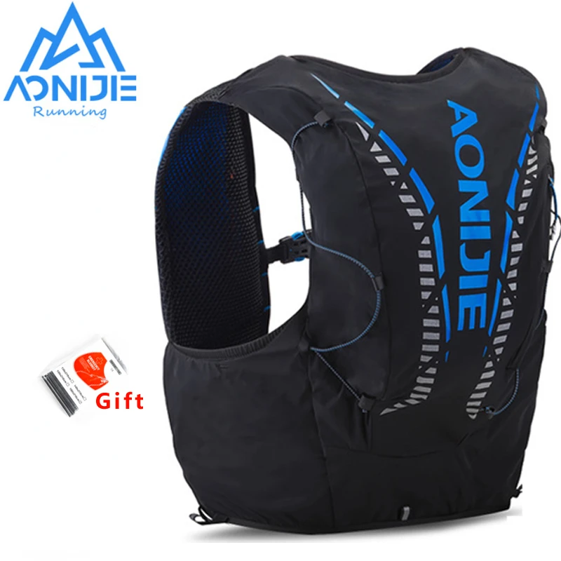 Top Trends: AONIJIE C962 12L Hydration Backpack Advanced Skin Pack Bag Vest Soft Water Bladder Flask Professional Running Bag Black Shoppable Styles