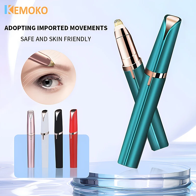 Top Trends: Electric Eyebrow Trimmer USB Charger Security Hair Removal Eye Brow Epilator Shaper Shaver Painless Razor Facial Hair Remover Shoppable Styles