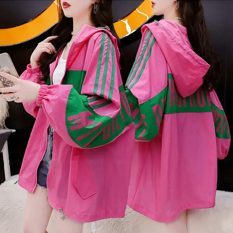 Top Trends: New Spring Summer Women&#039;s Jackets Long Sleeve Coats Sportswear Sun Protection Clothing Tops Thin Loose Korean Fashion Shoppable Styles