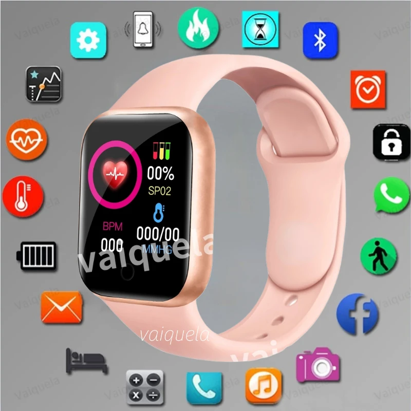 Top Trends: Women Watches Digital Smart Sport Watch Led Electronic Wristwatch Bluetooth Fitness Wristwatch Men Kids Hours Hodinky Gift Shoppable Styles