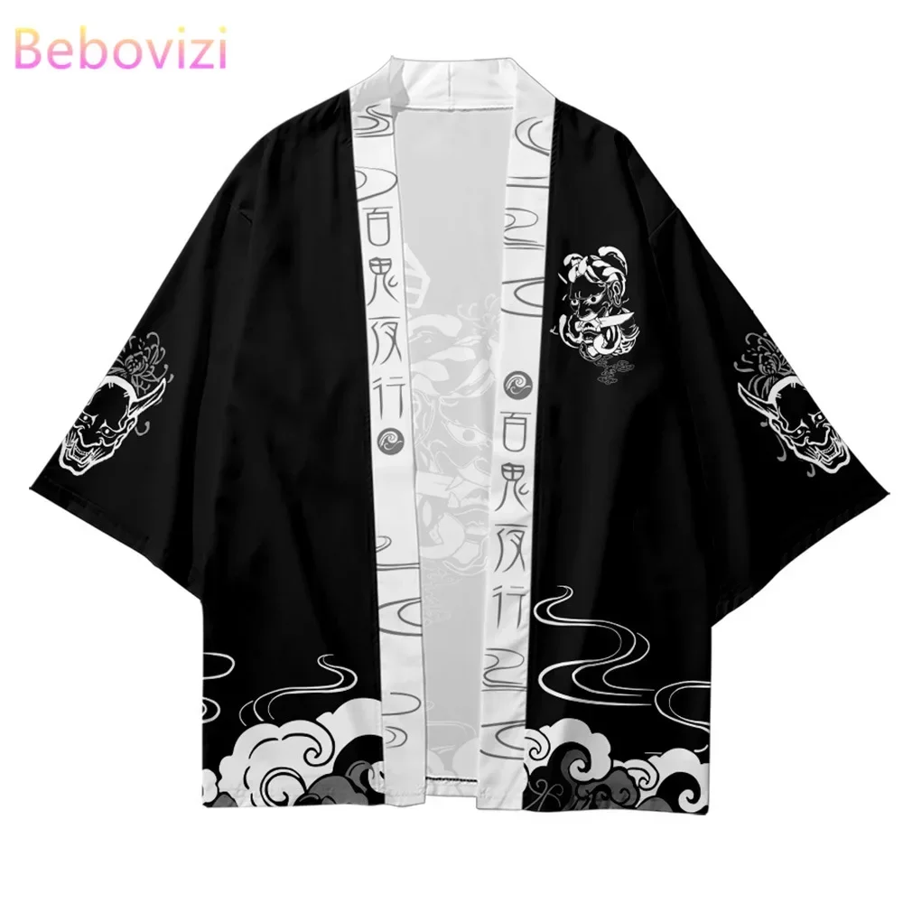 Top Trends: Plus Size 6XL 5XL 4XL Fashion Japanese Anime Robe Cardigan Women Men Harajuku Demon Cosplay Shirts Yukata Haori Kimono Shoppable Styles