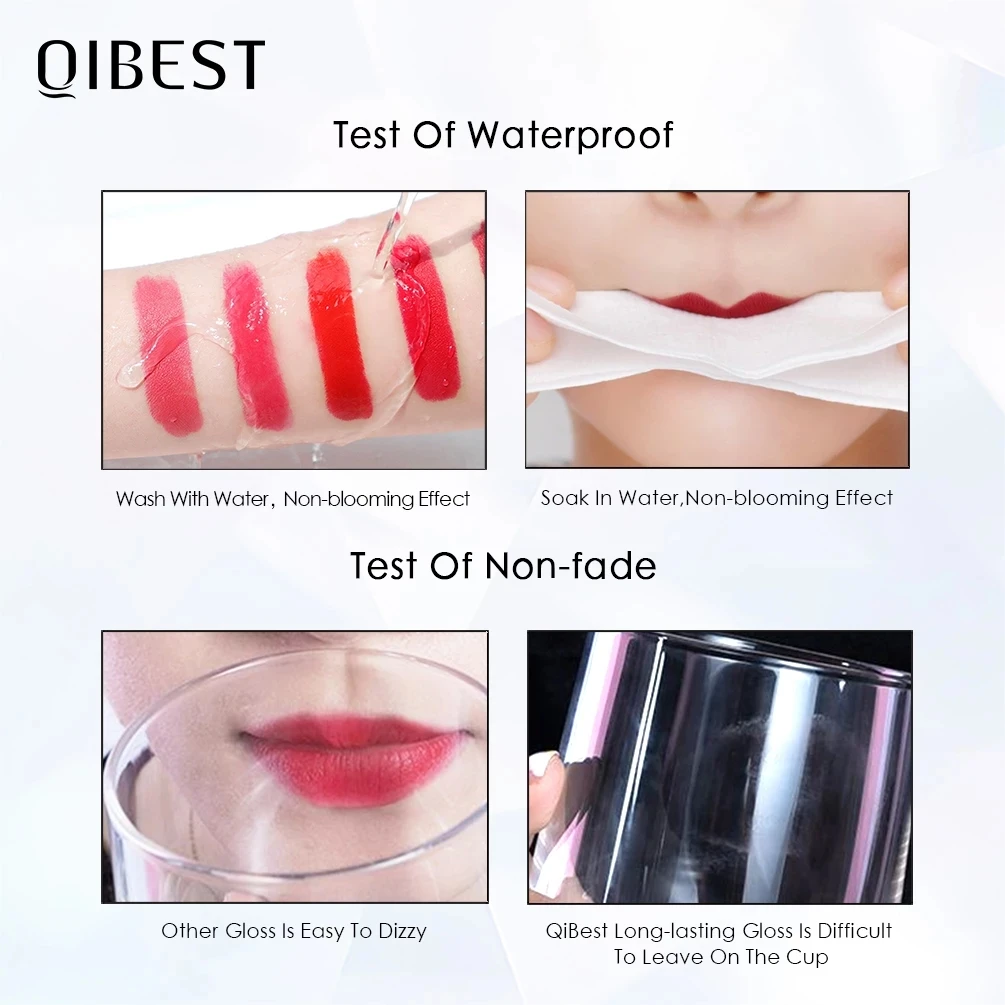 Top Trends: NICEFACE 34 Color Lip Gloss Waterproof Nude Matte Liquid Lipstick Moisturizing Long Lasting Lipgloss Lip Makeup Beauty Cosmetics Shoppable Styles - Image 5