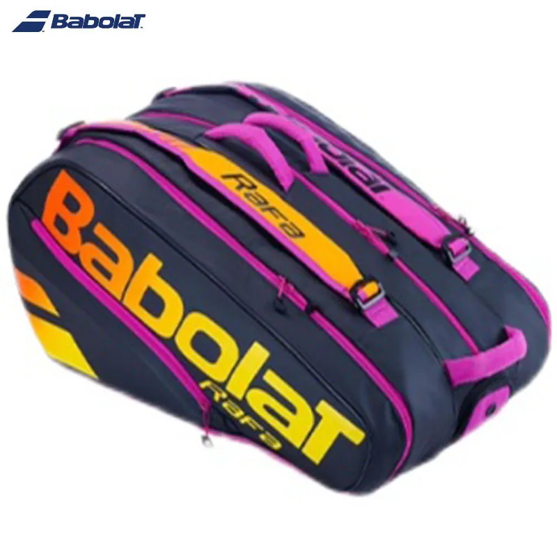 Top Trends: Professional BABOLAT Nadal Court Tennis Backpack Pure Aero Rafa 6R 9R 12R Men Women Tennis Racket Bag New Babolat Tennis Handbag Shoppable Styles