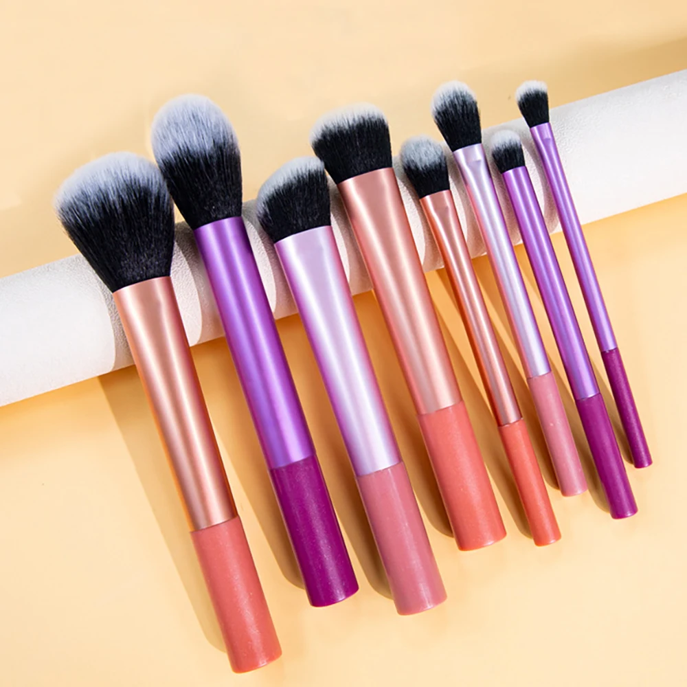 Top Trends: 8PCS Makeup Brushes Set For Cosmetic Foundation Powder Blush Eyeshadow Kabuki Blending Real Techniques Make Up Brush Beauty Tool Shoppable Styles