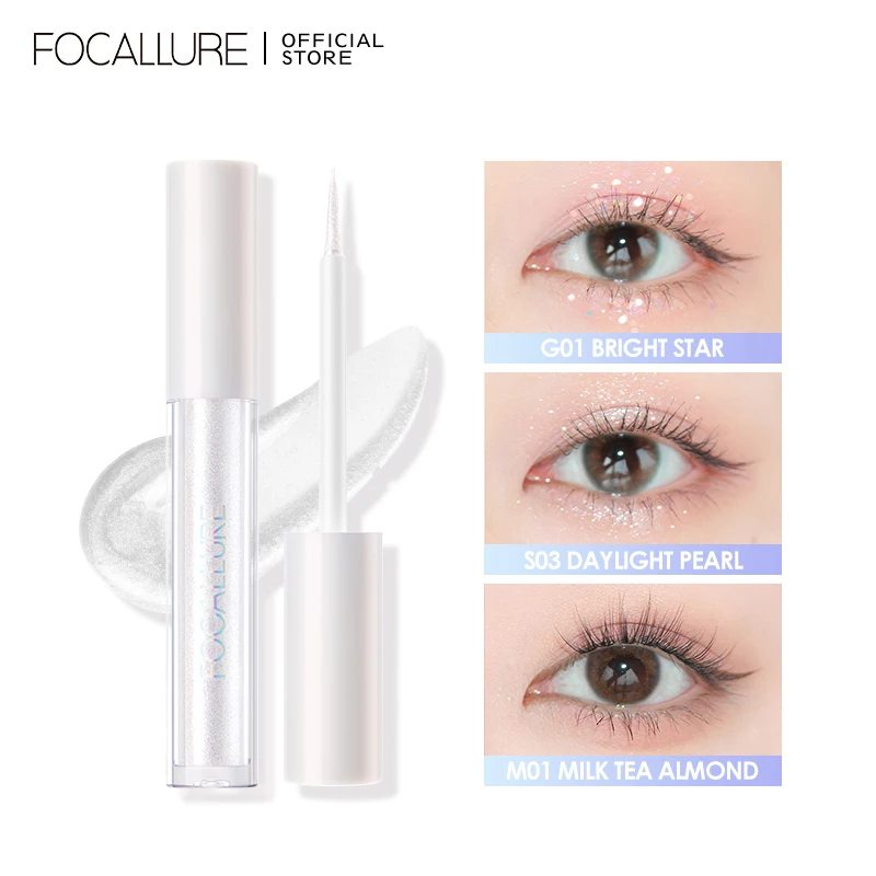 Top Trends: FOCALLURE 5 Colors Matte Glitter Liquid Eyeshadow Shimmer Pigment Waterproof Quick-dry Long-lasting Eye Shadow Makeup Cosmetics Shoppable Styles