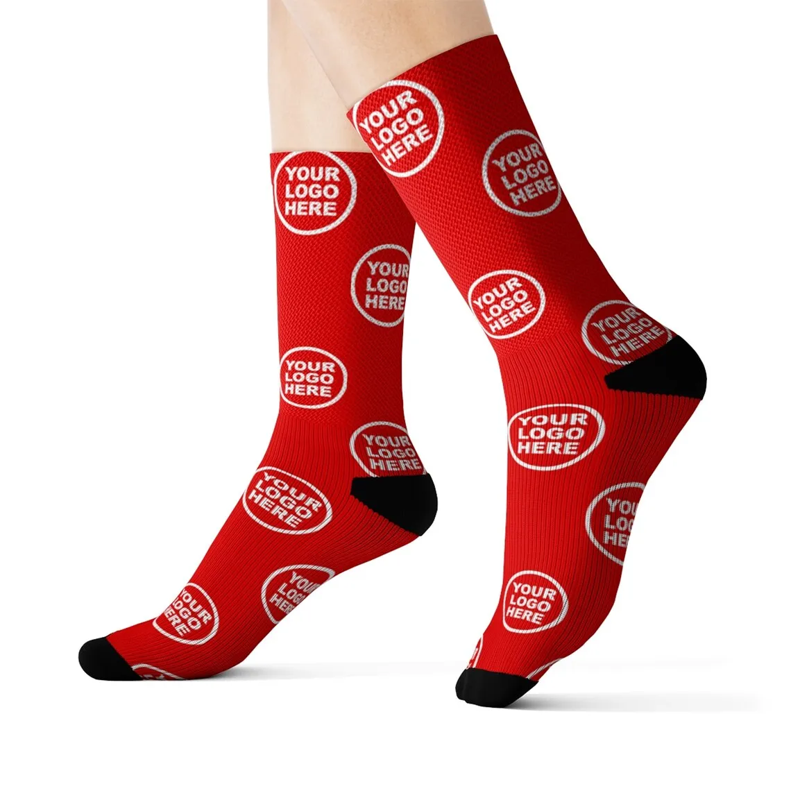 Top Trends: Customized Business Logo Socks Men Women Casual Party Wedding Socks Picture Text Personalized Harajuku Long Socks Shoppable Styles - Image 4