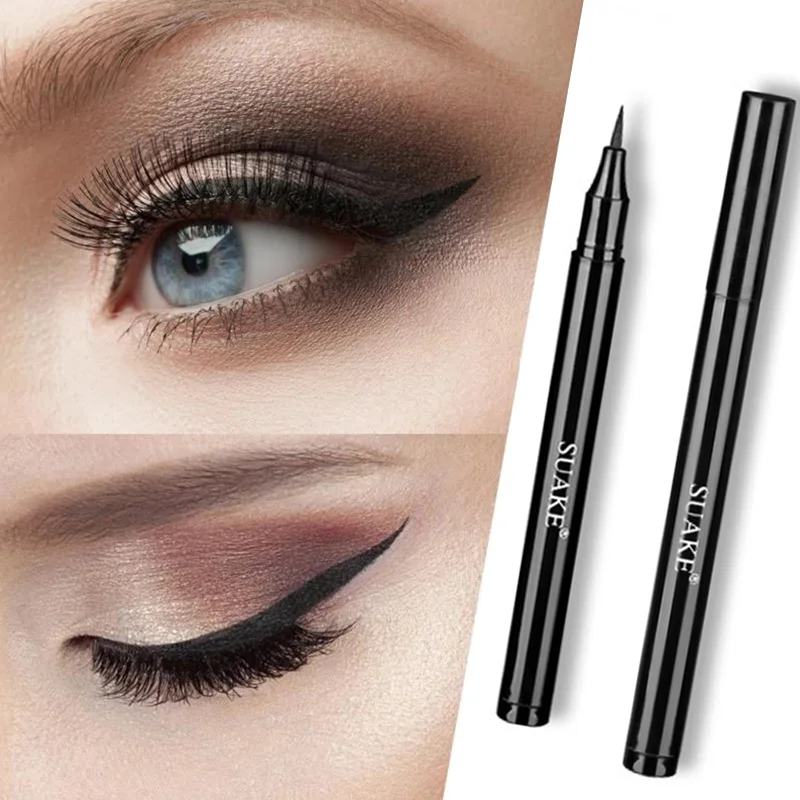 Top Trends: Waterproof Liquid Eye Liner Black Matte Smooth Eyeliner Pen Long-lasting Quick Drying Eyeliner Pencil Beauty Natural Eye Makeup Shoppable Styles - Image 5