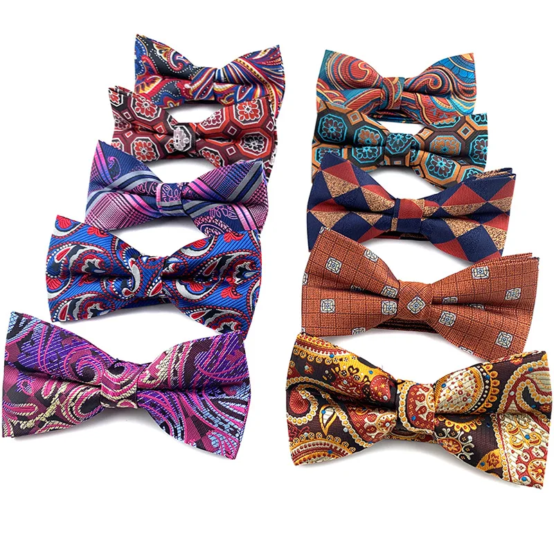 Top Trends: Men Bow Ties For Men Wedding Accessories Striped Bowtie Shoppable Styles