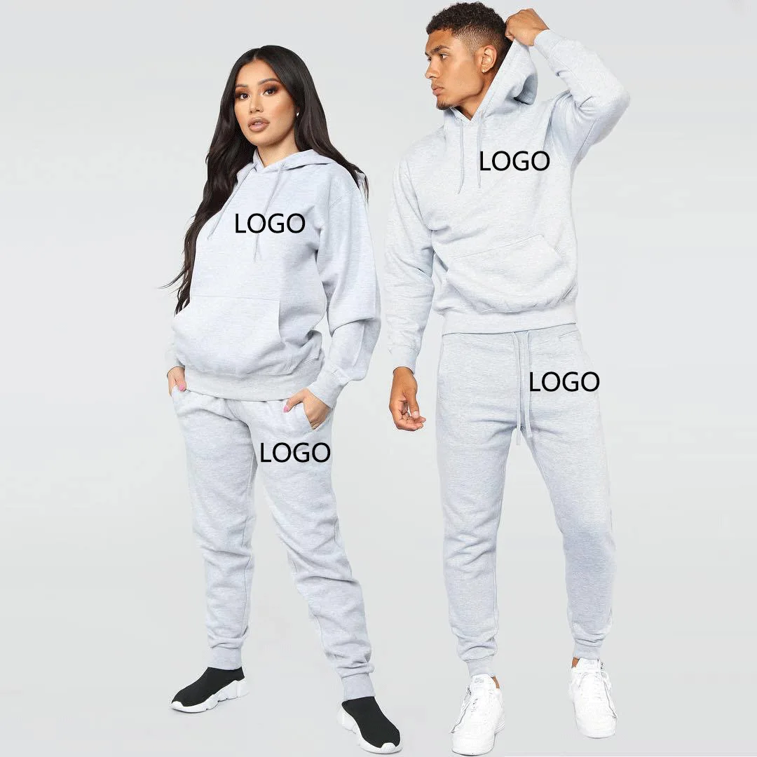 Top Trends: New Brand Men Track Suit Jogging Sportswear Set Couple Hoodie Women Hoodies Pants Suit Custom Your Logo Shoppable Styles