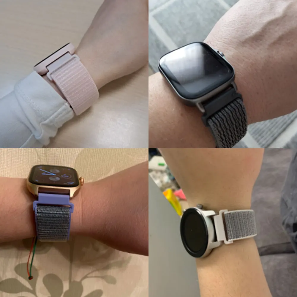 Top Trends: 20mm / 22mm Band For Amazfit GTS 4 / 2 / 2e / 3 / GTS2 Mini / GTR 4 / 3 / Pro / GTR2 / 47mm / stratos Nylon Loop Watch Bracelet Amazfit Bip Strap Shoppable Styles - Image 2