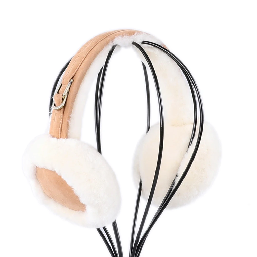 Top Trends: Unisex Winter Warm Shearling Wool Earmuffs Ear Earflap Plush Earmuff Girls Ladies Women Hairbands Ear Muffs Ear Warmer Shoppable Styles