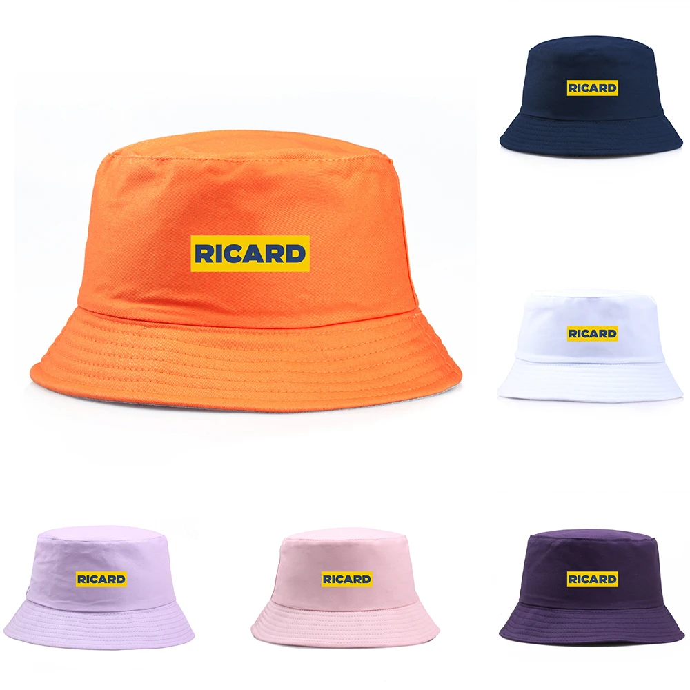 Top Trends: Bucket Hats For Women Men RICARD Bob Logo Designer Fisherman Caps Bonnet Chapeau Panama Hat Casquette Cap Shoppable Styles