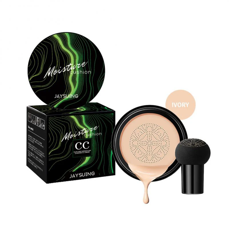 Top Trends: Mushroom Head CC Cream Air Cushion BB Cream Foundation Concealer Makeup Lasting Waterproof Brighten Face Base Tone Cosmetics Shoppable Styles